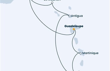 Costa Fortuna - Nizozemské Antily, Panenské o. (britské), Sv.Vincenc a Grenadiny (Pointe-a-Pitre)