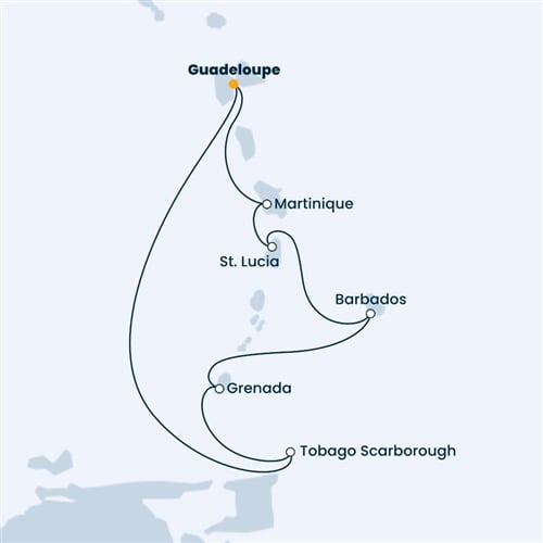 Trasa plavby CFO-PTP07A0C