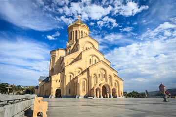 Katedrála Sabeba Tbilisi Gruzie