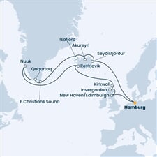 Costa Favolosa - Německo, Island, Grónsko, Velká Británie (Hamburk)
