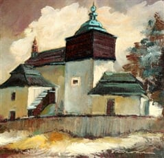 Pravonín kostel