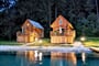 Glamping Ribno Kolesarska vas Murka in Ciklama zvecer