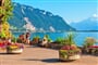Montreux - nábřeží u Ženevského jezera