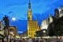 Noční Gdaňsk