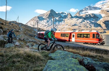 St. Moritz - Cyklistika v okolí Svatého Mořice