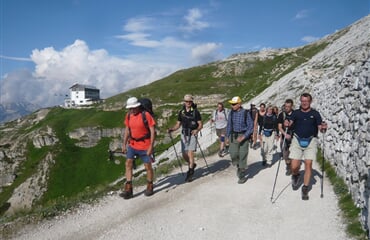Corvara - Vojenskými chodníky Dolomit: turistika a ferraty