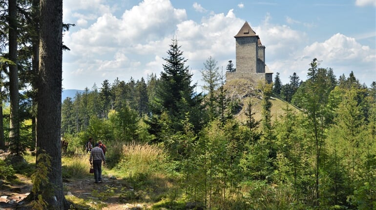 3. Hrad Kašperk