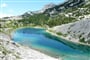 100. Smaragdová voda v jezeru Ledvica