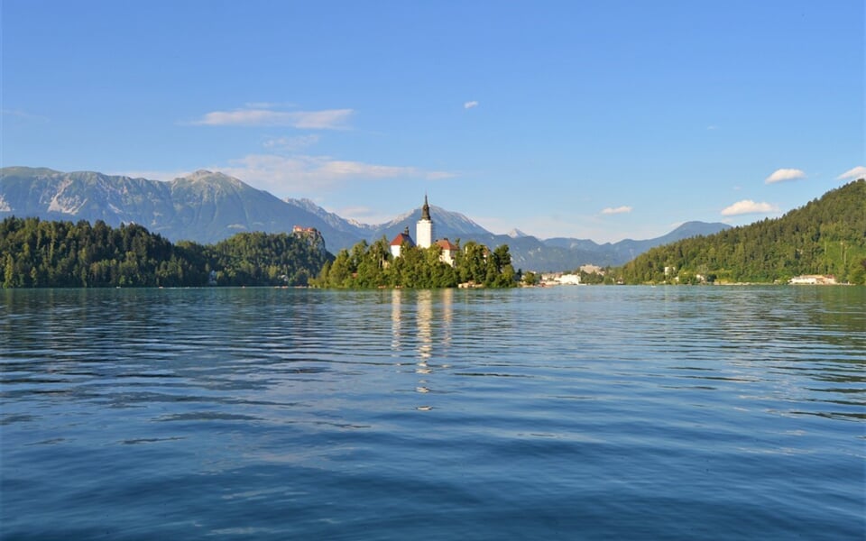 Bledské jezero a ostrov Blejský otok