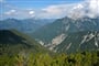 125. Pohled do mnoha údolí na severu Julských Alp