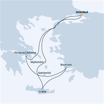 Trasa plavby CFO-IST07A0D