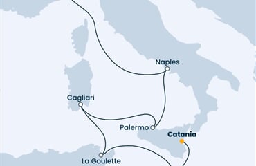 Costa Fascinosa - Itálie, Tunisko, Malta (ze Savony)