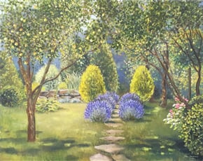 Zahrada v Podhradí
