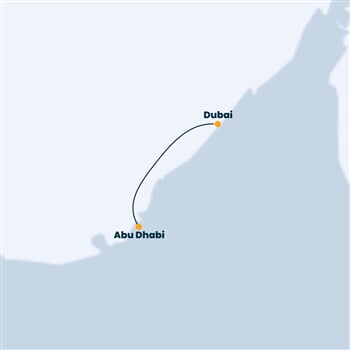Trasa plavby CTO-DXB03A01