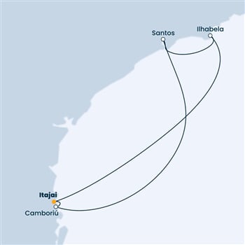Trasa plavby CFA-ITJ05006