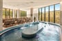 Adventure pool with lazy river