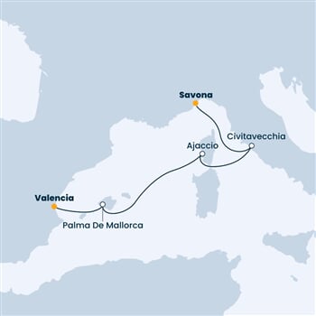 Trasa plavby CDI-SVN05A0L