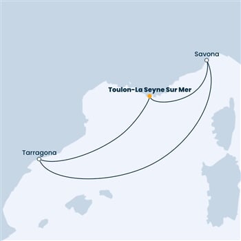 Trasa plavby CFO-YNE04A01