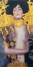 Judith, kopie obrazu Gustava Klimta