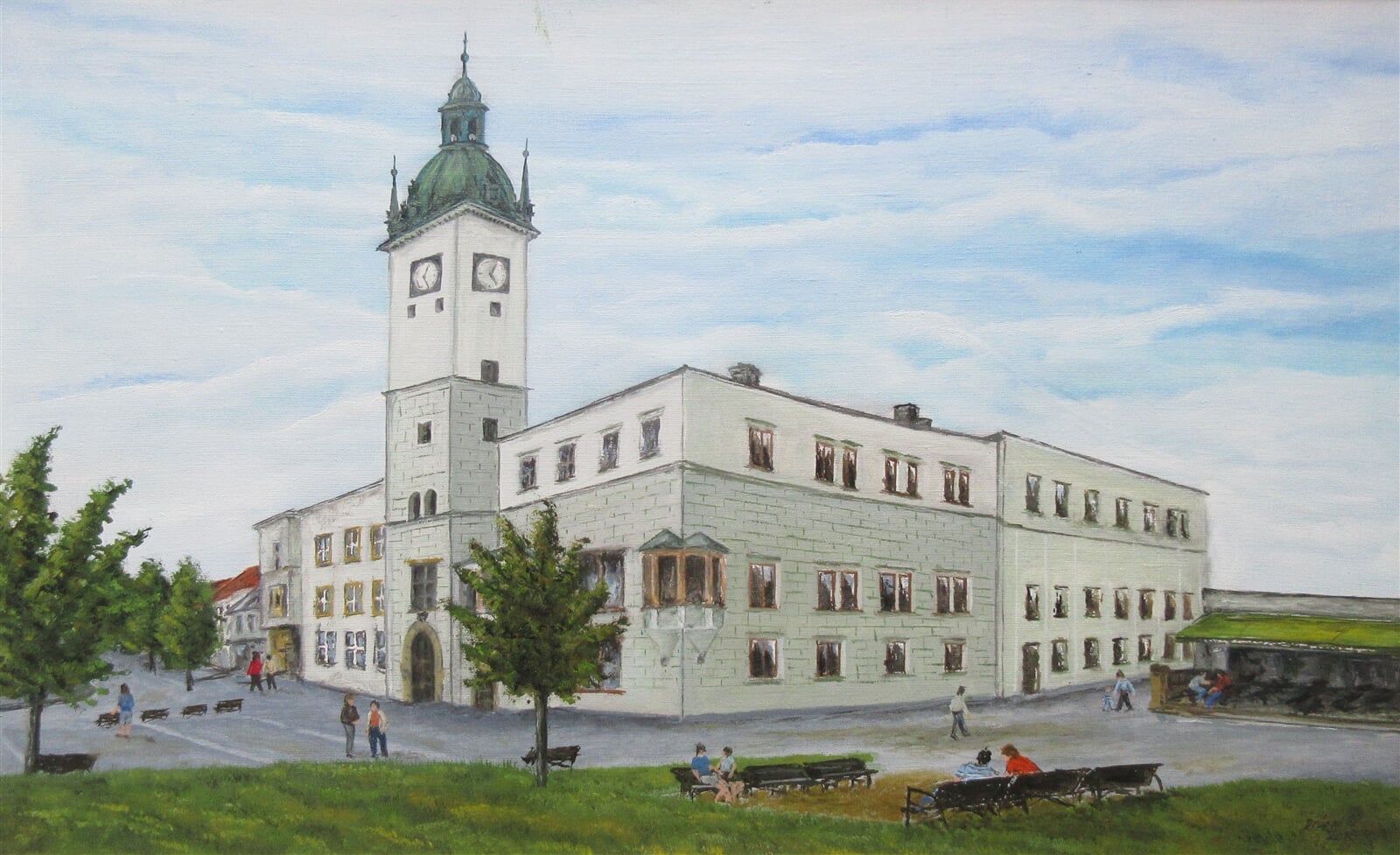 Svatopluk Drápal: Kyjov radnice