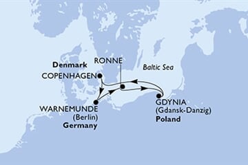 MSC Poesia - Dánsko, Německo, Polsko, Švédsko (z Kodaně)