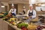 Show cooking v restauraci, Badesi, Sardinie