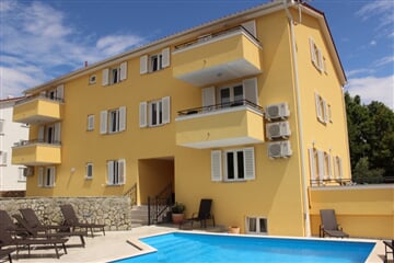 Ostrov Krk - Baška - Vila Gorica II - 4 noci