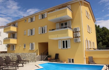 Ostrov Krk - Baška - Vila Gorica II - 4 noci