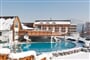 Hotel Atrij - venkovní bazén v zimě