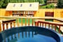 Glamping Ribno Kolesarska vas Hot Tub view