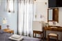 Aparthotel Golden Sun - Samos: fotografie vybavení exteriérů a interiérů ubytování.