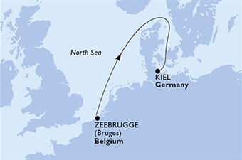 MSC Euribia - Belgie, Německo (Zeebrugge)