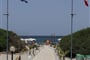 Cesta na pláž, Arborea, Sardinie