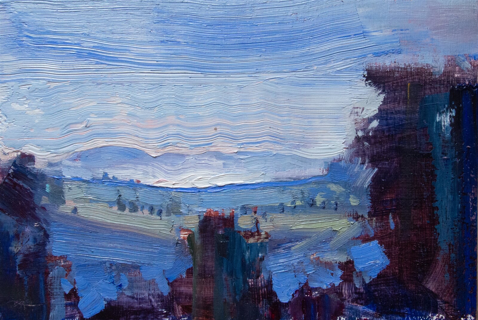 Adéla Topolová: Talíř pěny, 13 × 20 cm