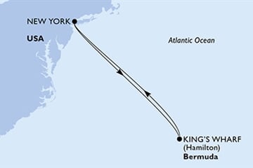 MSC Meraviglia - USA, Bermudy (z New Yorku)