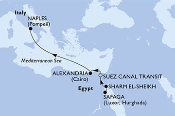 MSC Musica - Egypt, Itálie (Safaga)