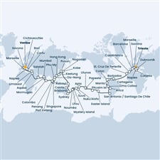 Costa Deliziosa - Itálie, Francie, Španělsko, Maroko, Nizozemské Antily, ... (z Terstu)