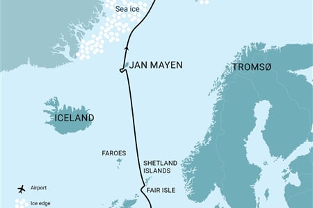 Arctic Ocean - Aberdeen, Fair Isle, Jan Mayen, Ice edge, Spitsbergen, Birding (m/v Plancius)
