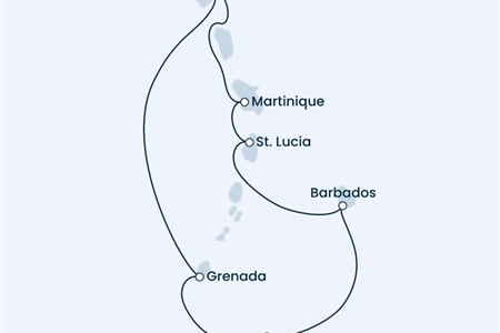 Costa Fortuna - Nizozemské Antily, Trinidad a Tobago (Pointe-a-Pitre)