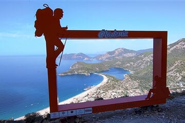 Turecko - turistika na Lýkijské cestě - letecky