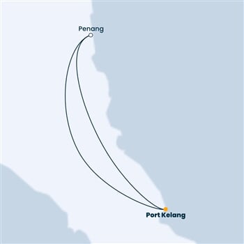 Trasa plavby CSE-PTK02A00