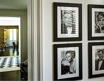 Hotelová dekorace, Cagliari, Sardinie