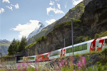 Saas-Almagell - Ledovcovým expressem pod nejvyšší švýcarské vrcholy