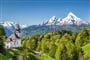 Německo - Berchtesgaden - hora Watzmann