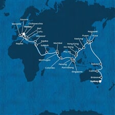 Costa Deliziosa - Austrálie, Japonsko, Jižní Korea, Tchajwan, Čína, ... (ze Sydney)