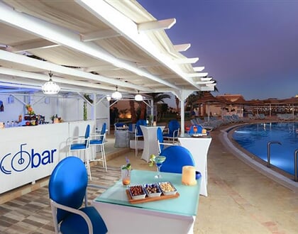 Hotel Labranda Club Makadi: fotografie vybavení exteriérů a interiérů ubytování.