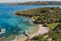 Pláž, Cala Capra, Sardinie