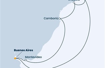 Costa Fascinosa - Argentina, Brazílie, Uruguay (Buenos Aires)
