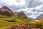 Údolí Glencoe na skotské vysočině