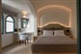 Hotel Armonia - Santorini: fotografie vybavení exteriérů a interiérů ubytování.